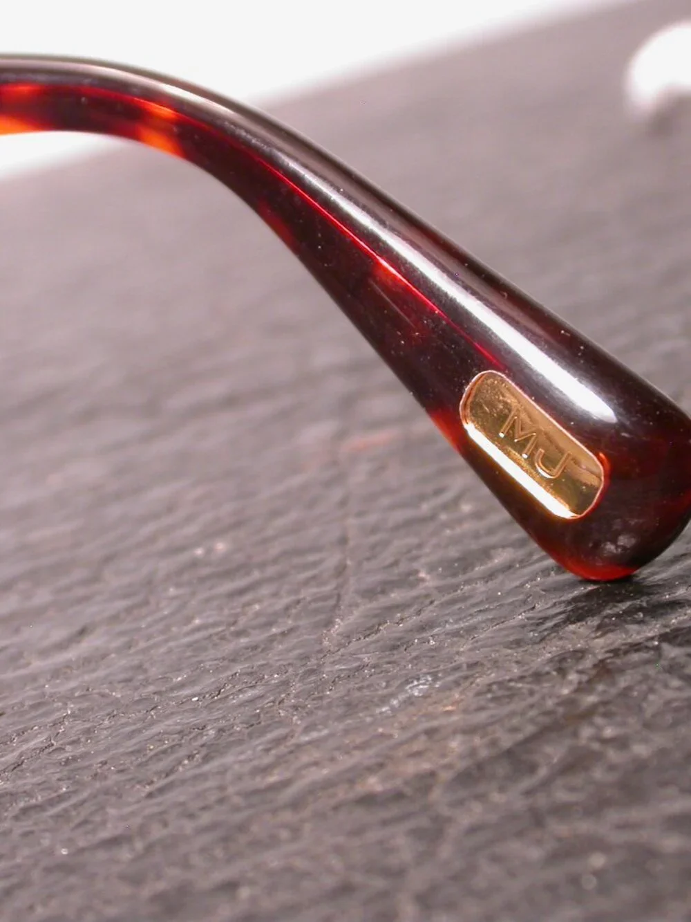 Marc Jacobs Gold and Tortoise Sunglasses Made in Italy